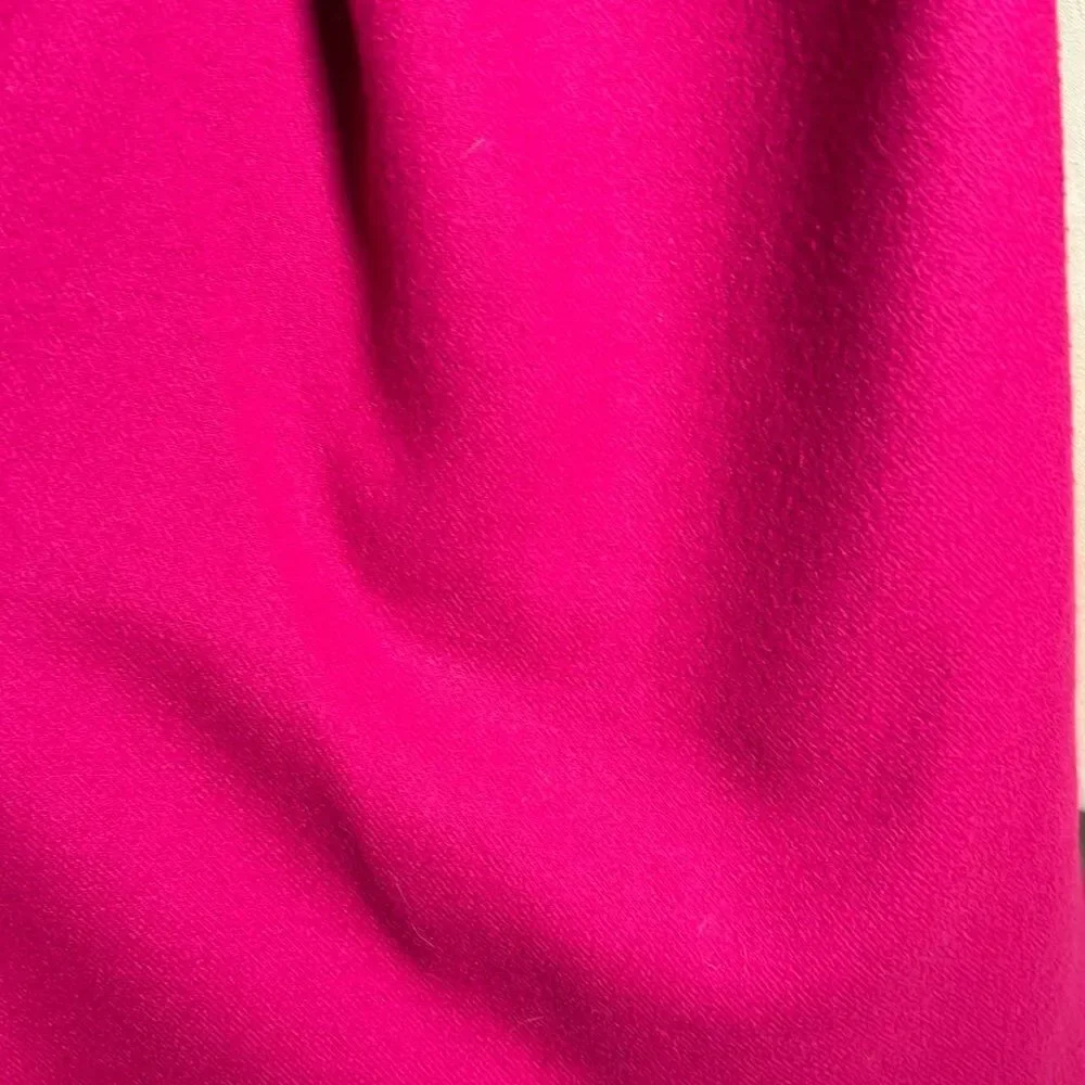 Over sized Pink fleece Scarf with Fringe
